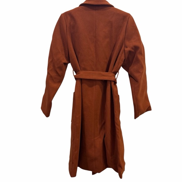 Hooever/Women's Double Breasted Wool Blend Coat/Size: S - Picture 3 of 16